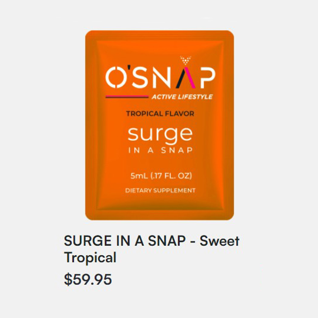 Surge In Snap, Sweet Tropical